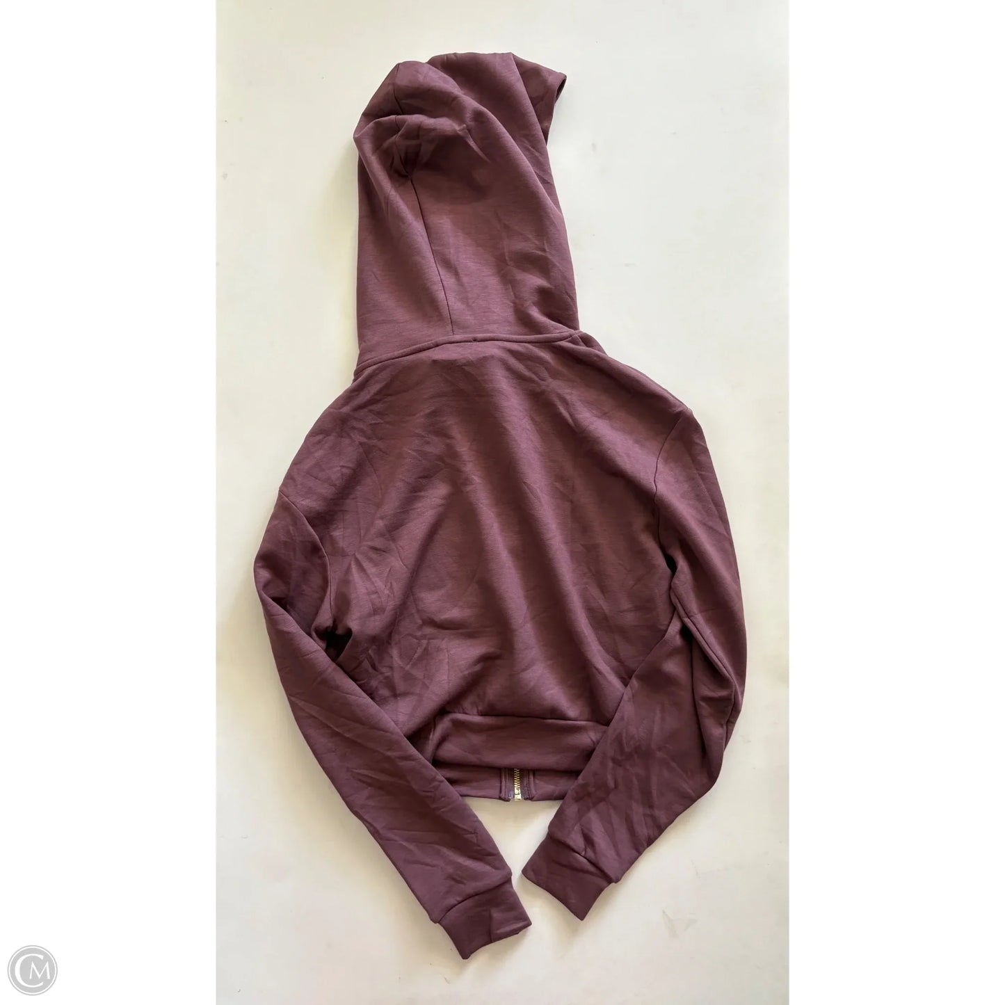 Athletic Jacket By Express In Purple, Size: Xs