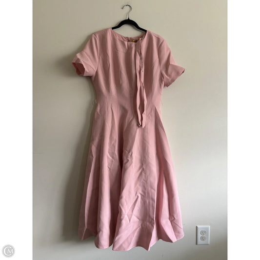 Dress Work By Flying Tomato In Pink, Size: L