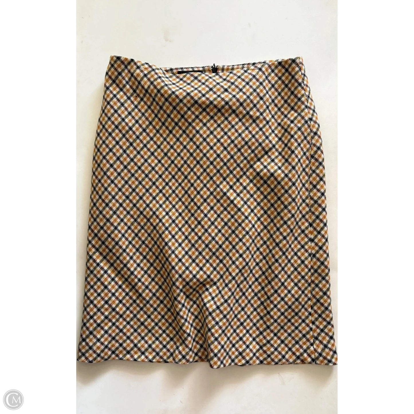 Skirt Midi By Talbots In Plaid Pattern, Size: 14