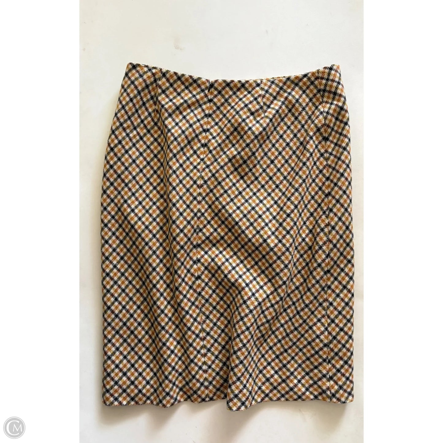 Skirt Midi By Talbots In Plaid Pattern, Size: 14