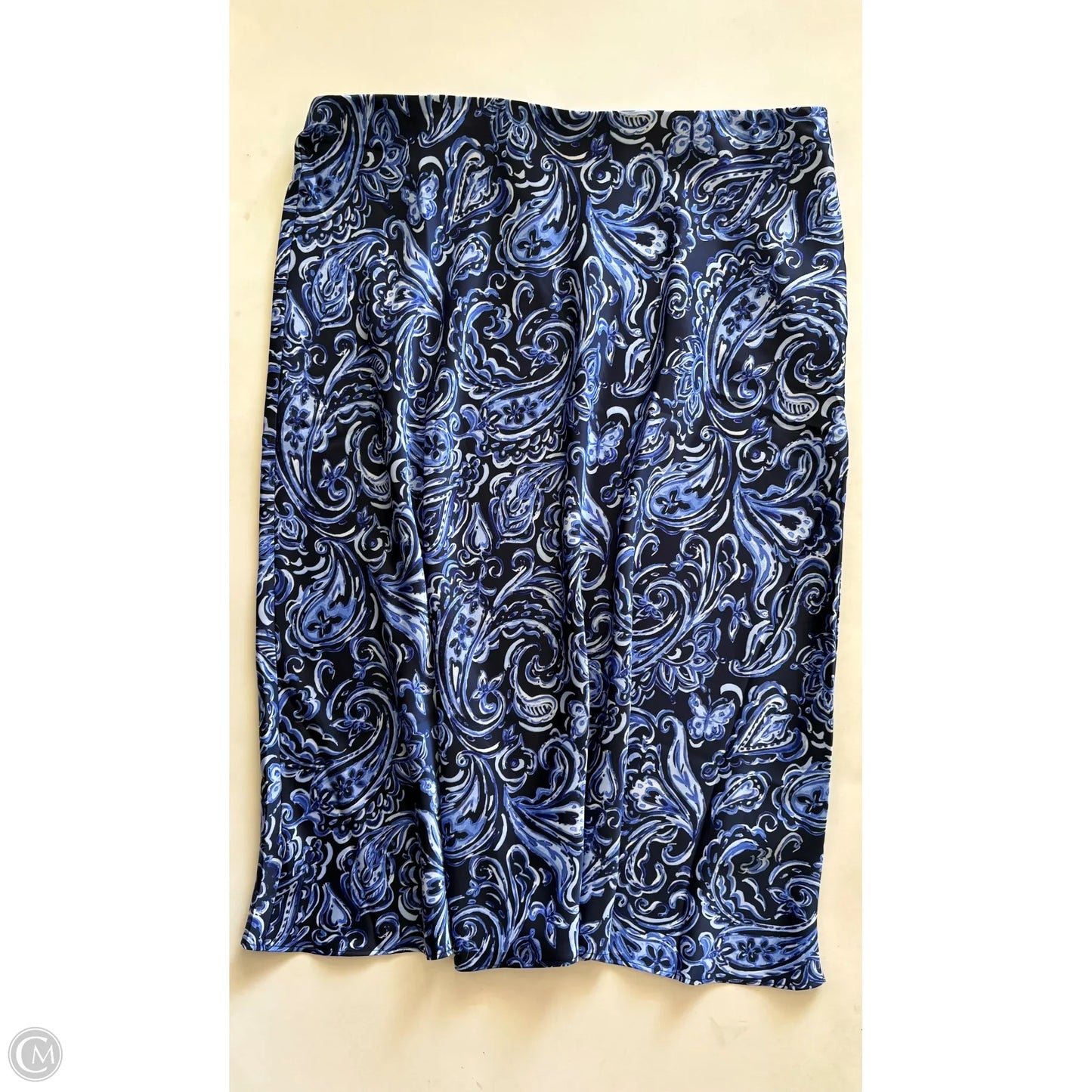Skirt Maxi By Talbots In Blue, Size: 18