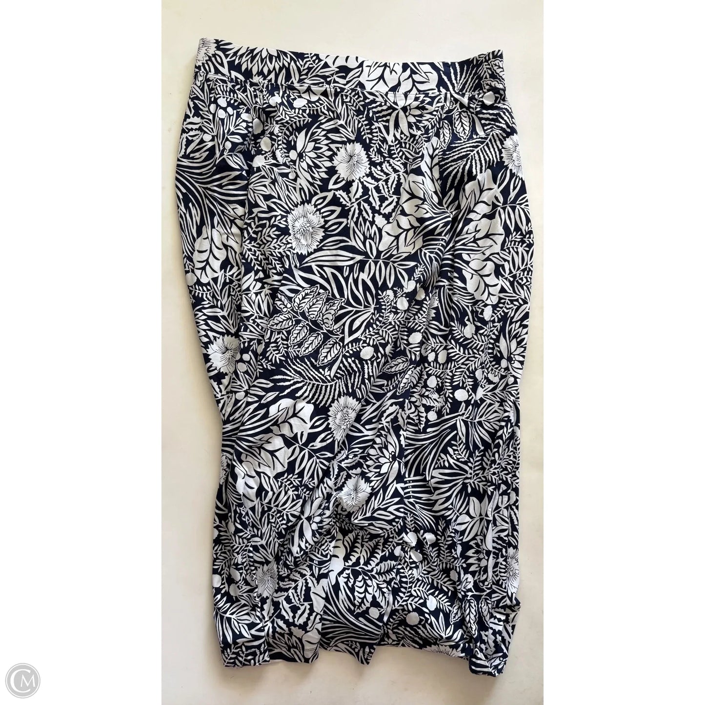 Skirt Maxi By Lands End In Blue, Size: 18