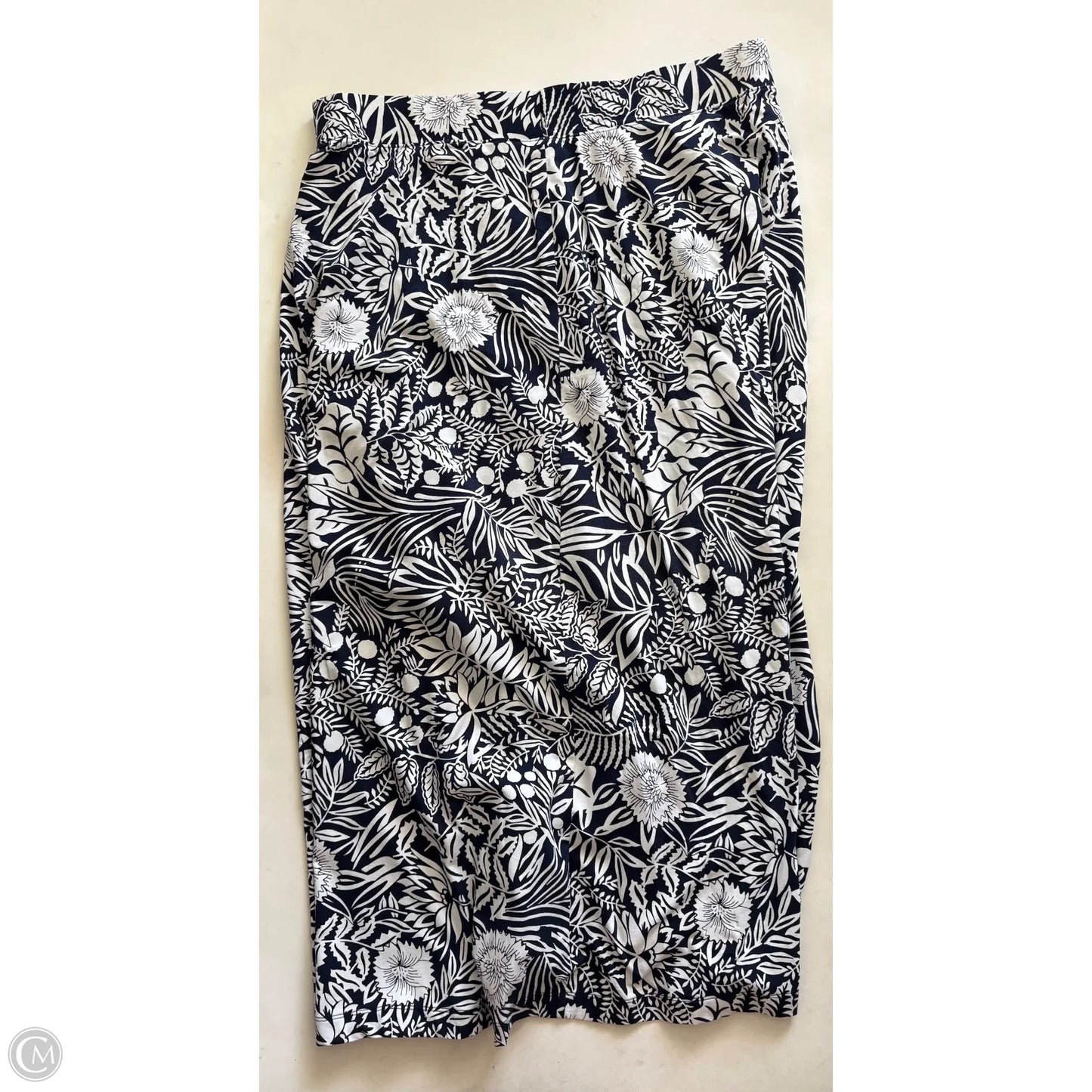 Skirt Maxi By Lands End In Blue, Size: 18
