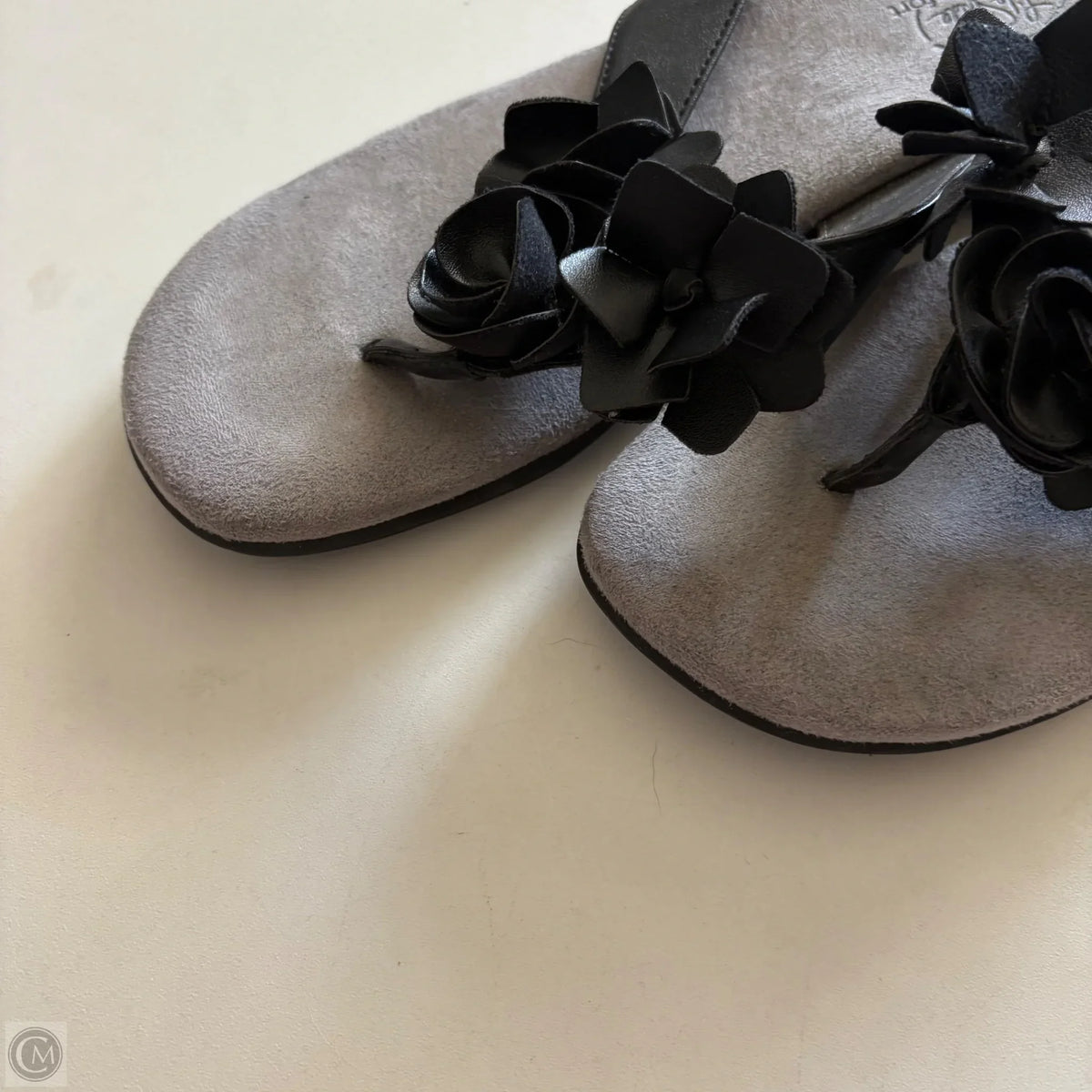 Sandals Flip Flops By Life Stride In Black, Size: 8.5