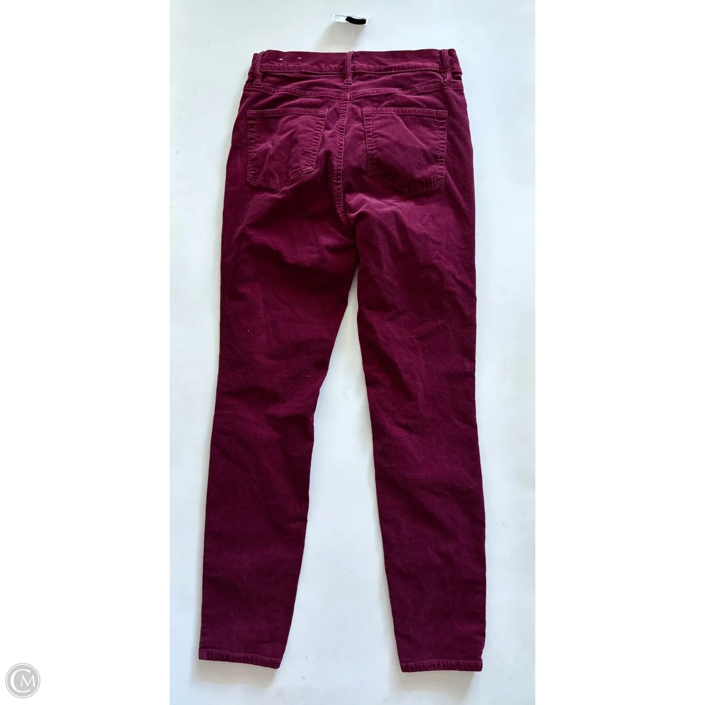 Pants Corduroy By Loft In Maroon, Size: 4