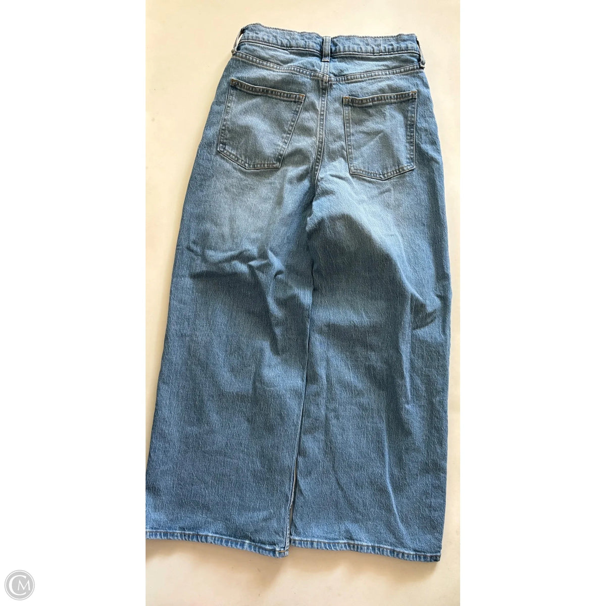 Jeans Wide Leg By Free Assembly In Blue, Size: 6