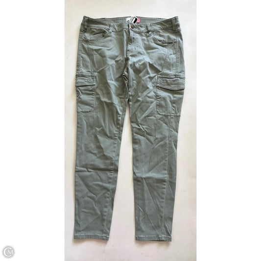 Jeans Straight By Cabi In Green, Size: 14