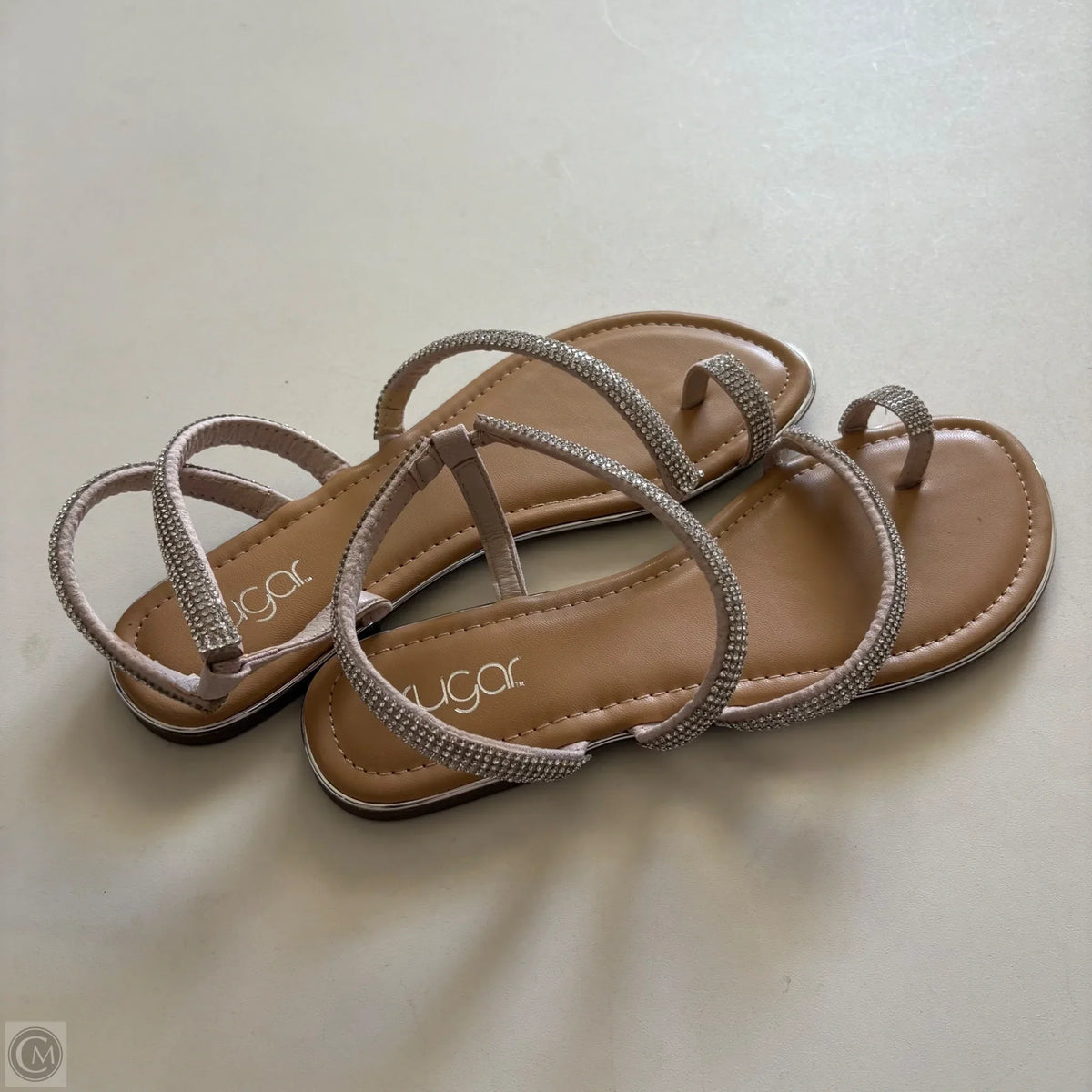 Shoes Flats By Sugar In Tan, Size: 9