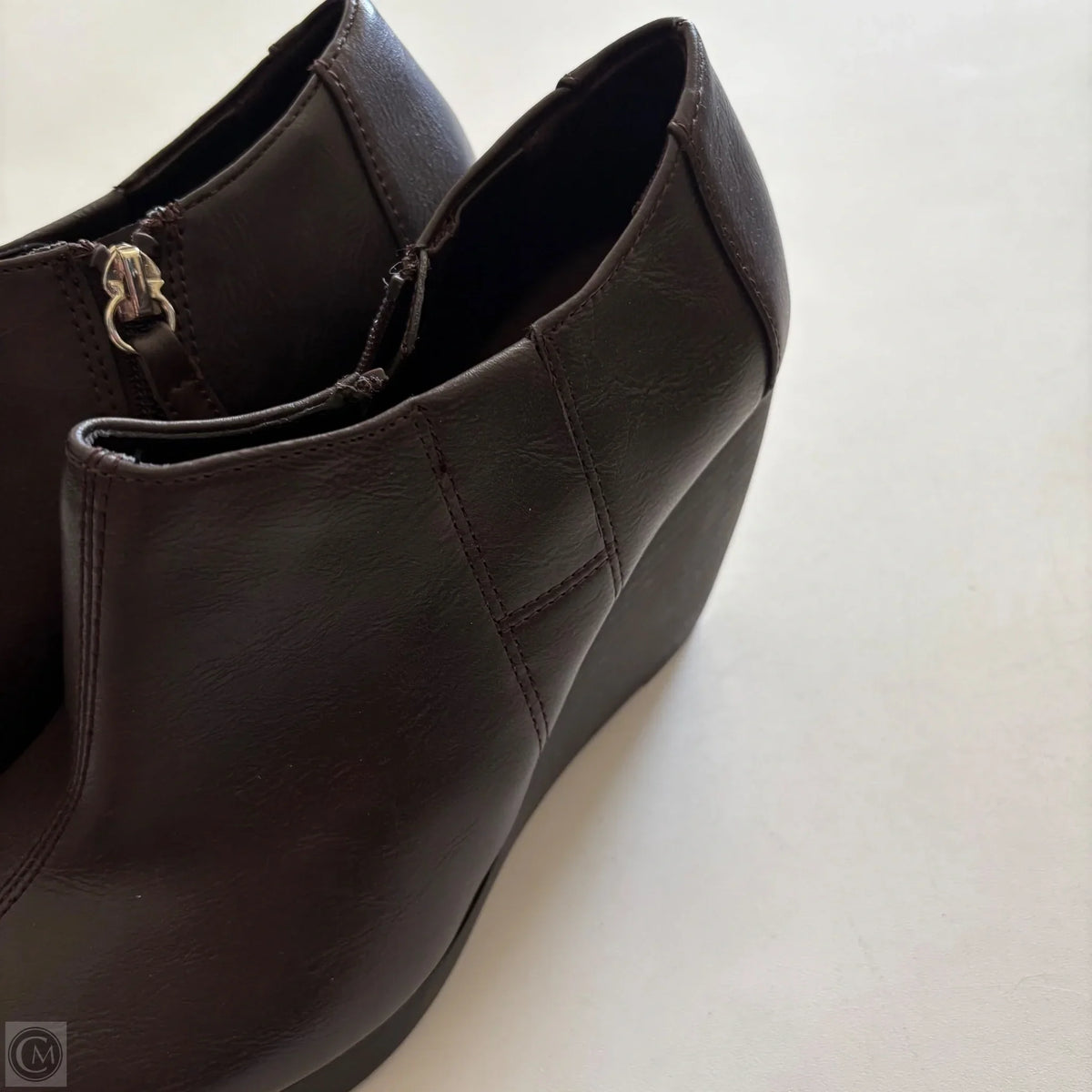 Boots Ankle Heels By Dr Scholls In Brown, Size: 8.5