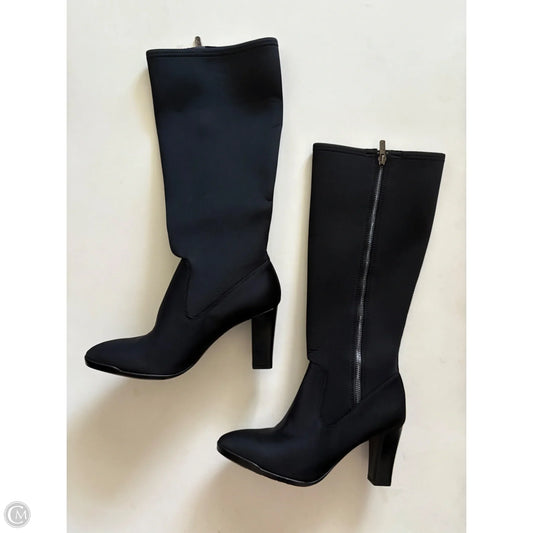 Boots Ankle Heels By Anne Klein In Black, Size: 8