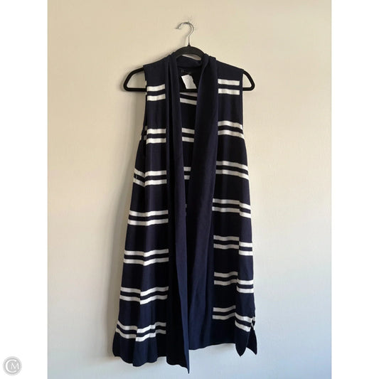 Sweater By Talbots In Striped Pattern, Size: L