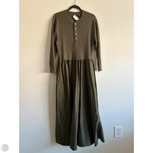 Dress Casual Maxi By Polo Ralph Lauren In Green, Size: Xl