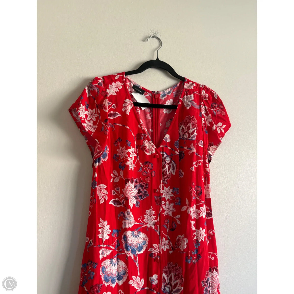 Dress Work By Talbots In Red, Size: 16