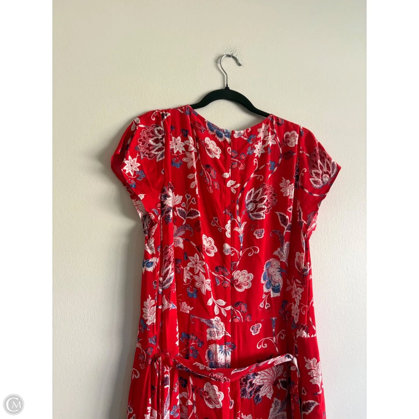 Dress Work By Talbots In Red, Size: 16