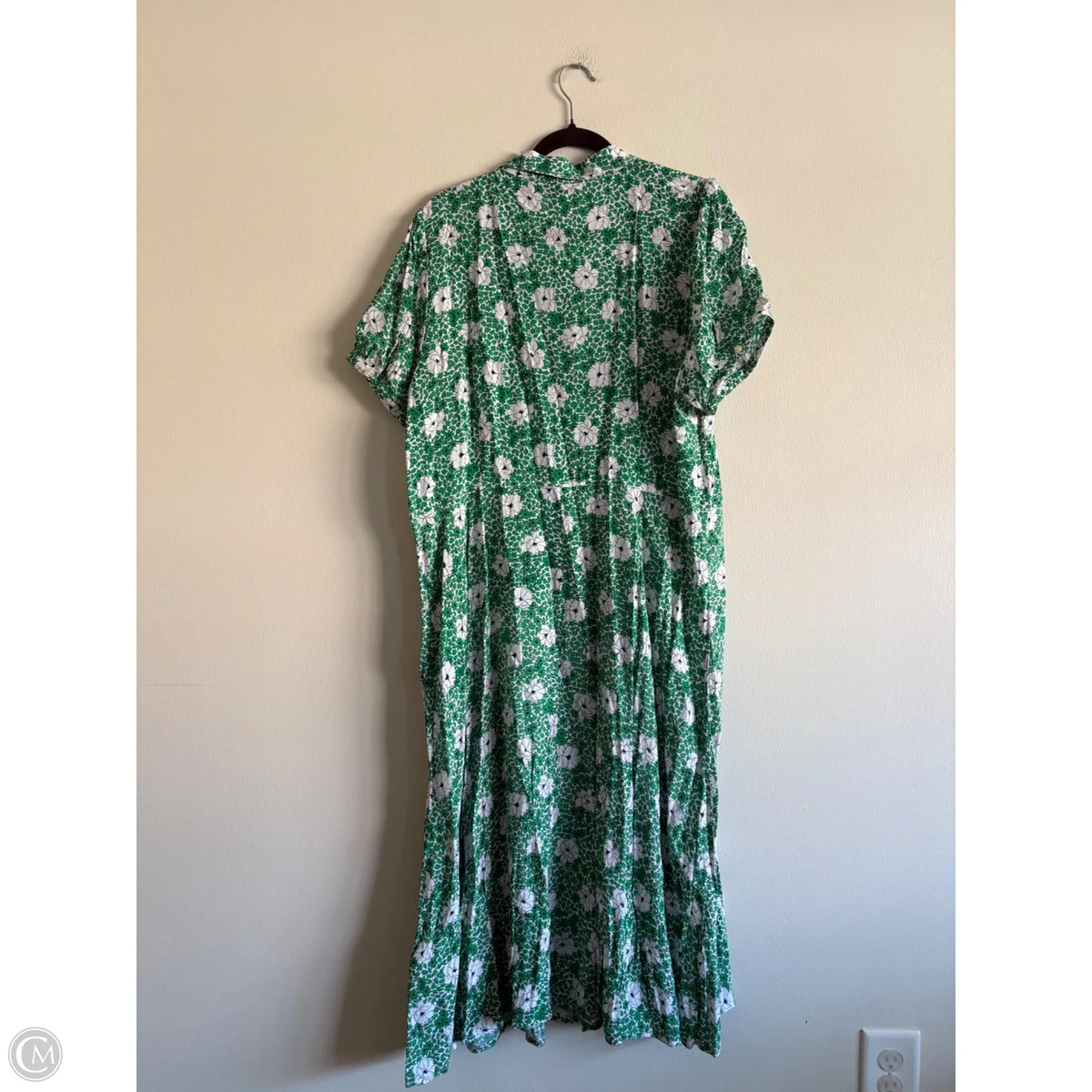 Dress Work By Talbots In Green, Size: 18