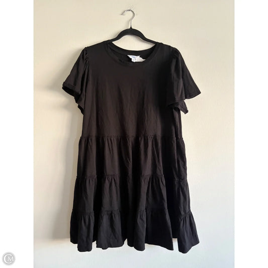 Dress Casual Midi By Time And Tru In Black, Size: 20
