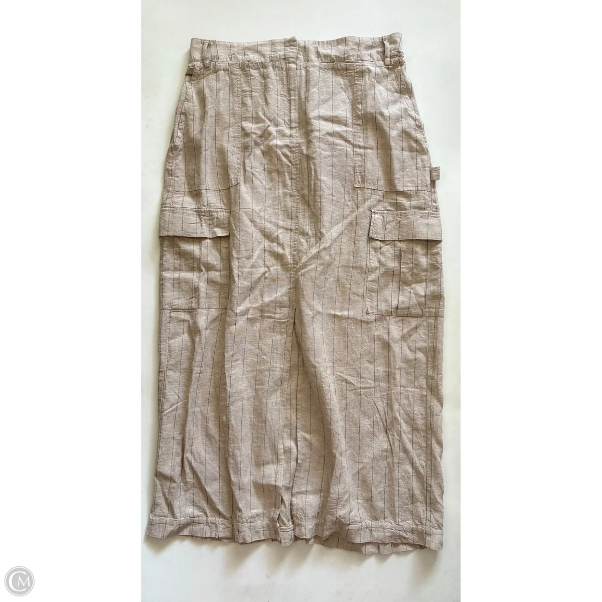 Skirt Maxi By Cato In Tan, Size: 10