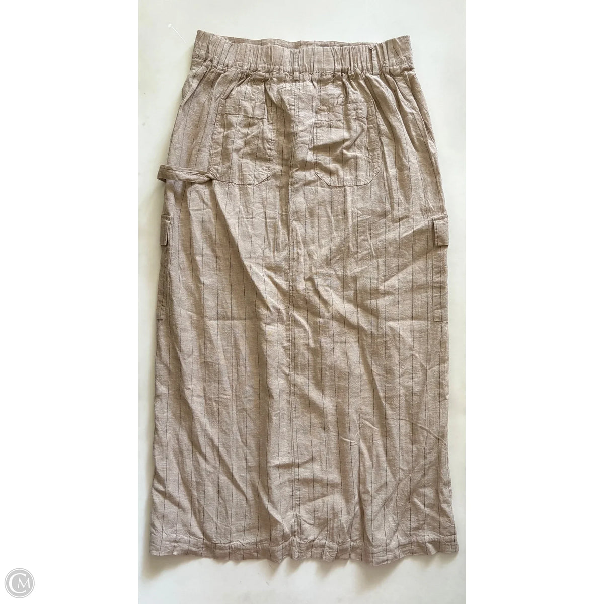 Skirt Maxi By Cato In Tan, Size: 10
