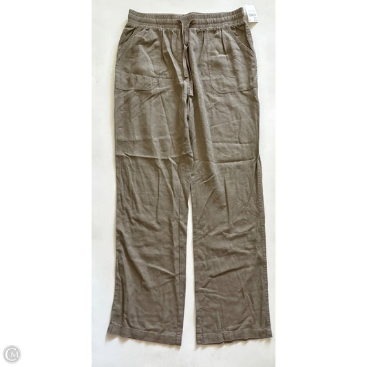 Pants Linen By Cato In Brown, Size: M