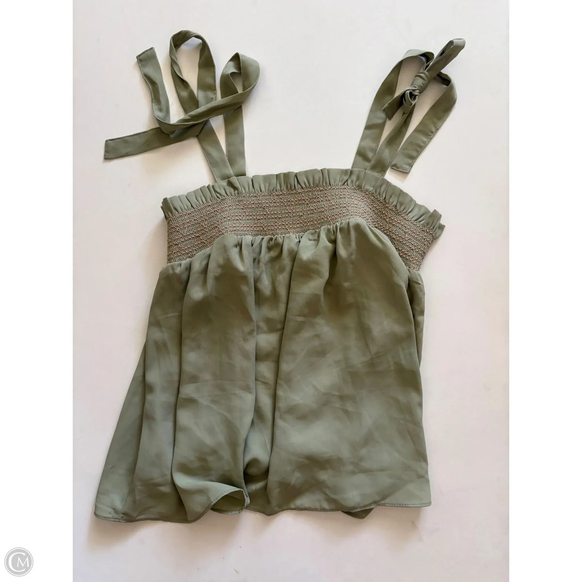 Tank Top By Cato In Green, Size: L