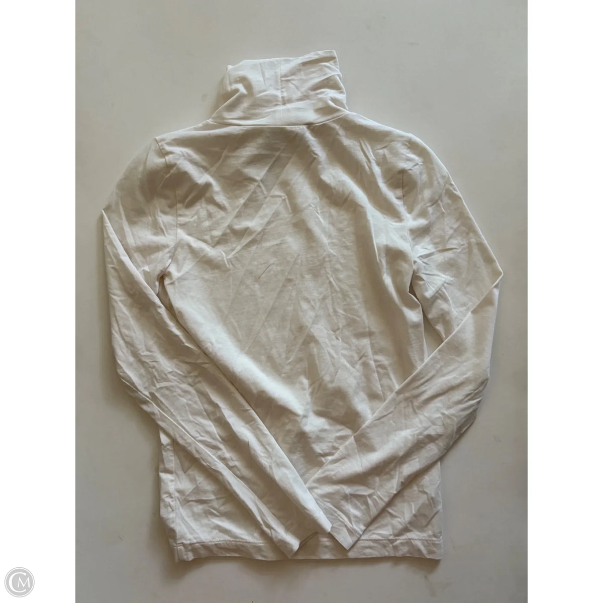 Top Long Sleeve By Loft In Cream, Size: Xs