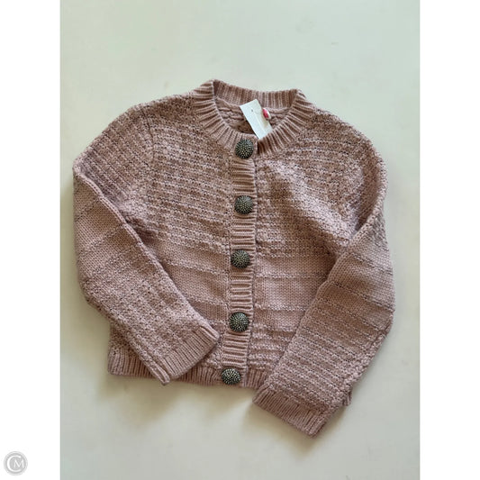 Sweater Cardigan Designer By Kate Spade In Pink, Size: Xs