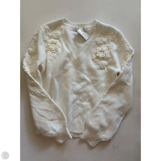 Sweater Designer By Lilly Pulitzer In White, Size: Xs