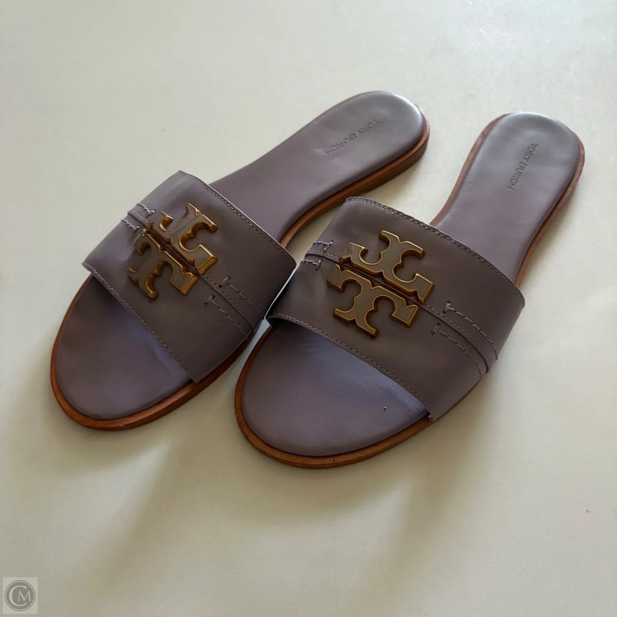 Sandals Designer By Tory Burch In Purple, Size: 9.5