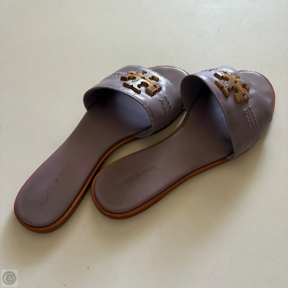Sandals Designer By Tory Burch In Purple, Size: 9.5