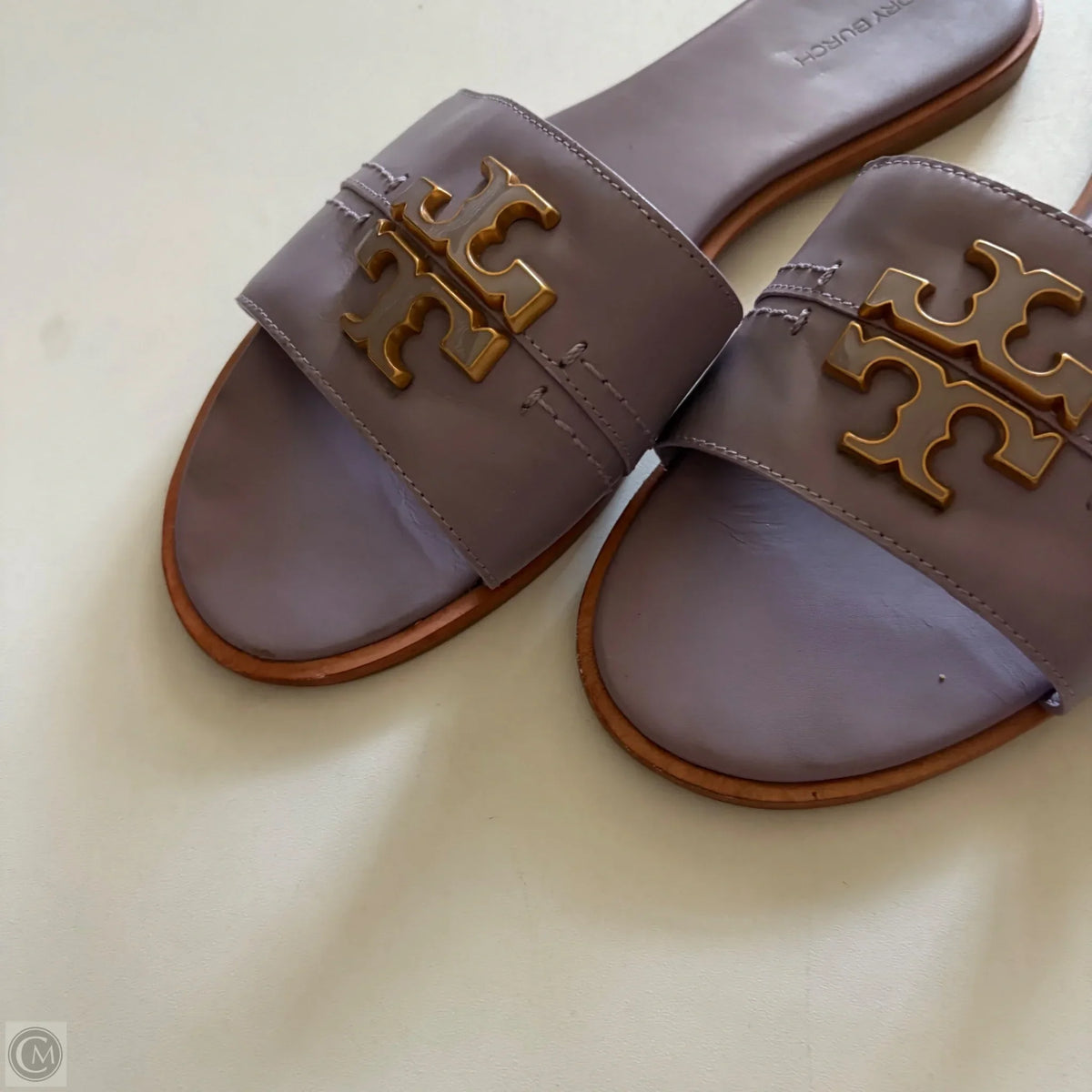 Sandals Designer By Tory Burch In Purple, Size: 9.5