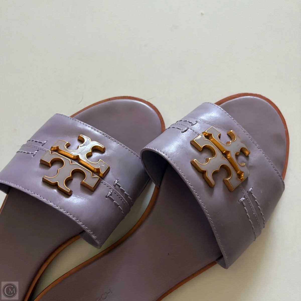 Sandals Designer By Tory Burch In Purple, Size: 9.5