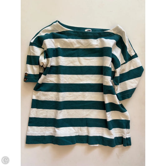 Top Long Sleeve By J. Jill In Striped Pattern, Size: S