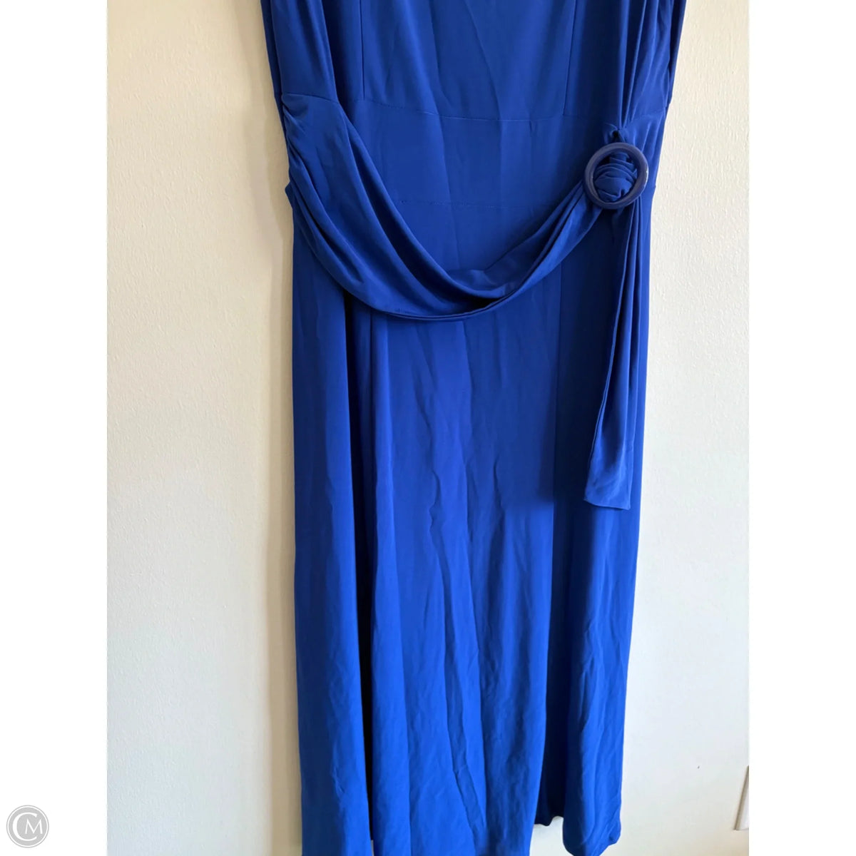 Dress Casual Maxi By Perceptions In Blue, Size: M