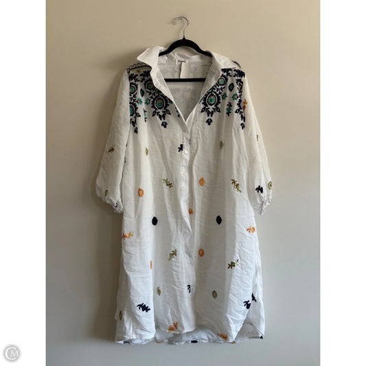 Dress Casual Midi By kindred In Floral Print, Size: 3x