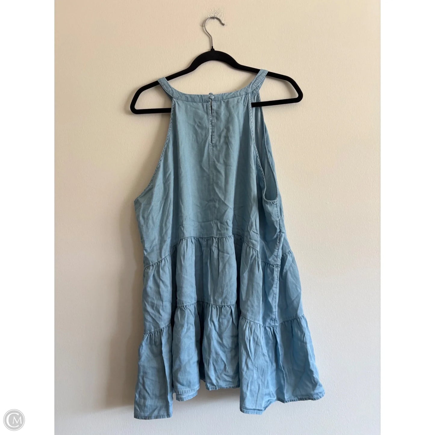 Top Sleeveless By Torrid In Blue, Size: 3x