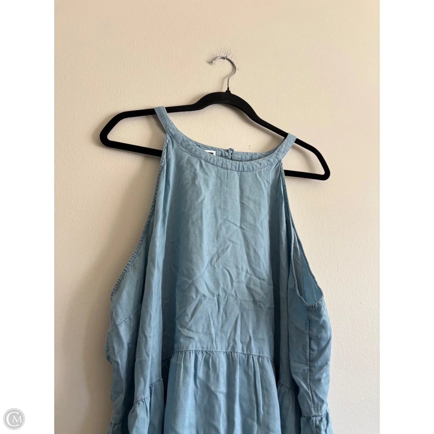 Top Sleeveless By Torrid In Blue, Size: 3x