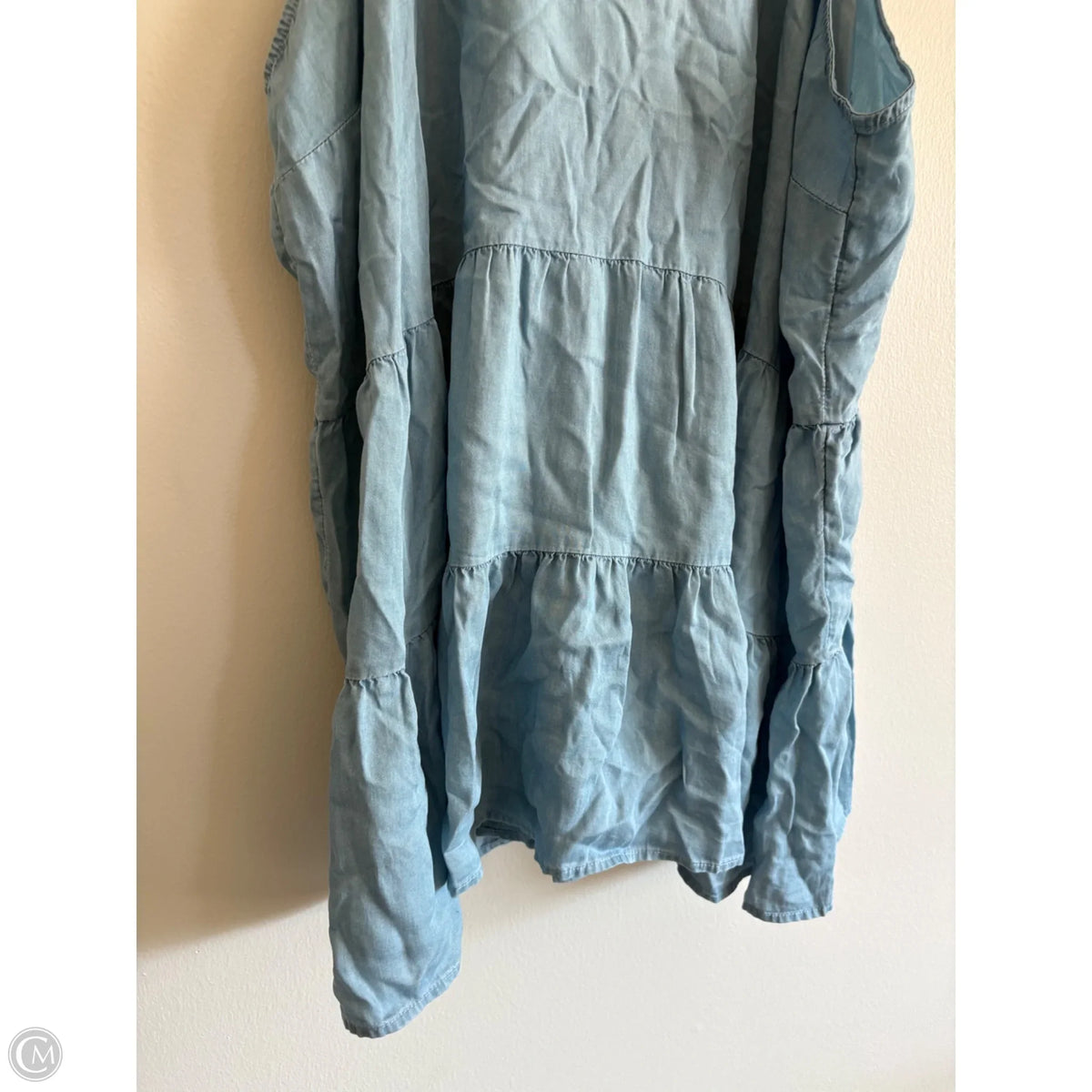 Top Sleeveless By Torrid In Blue, Size: 3x