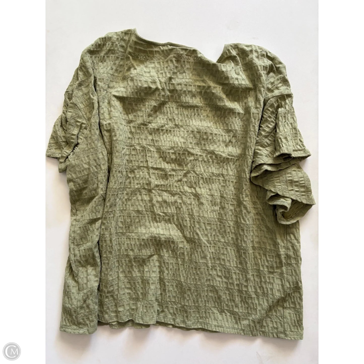Top Short Sleeve By Ruby Rd In Green, Size: Xl