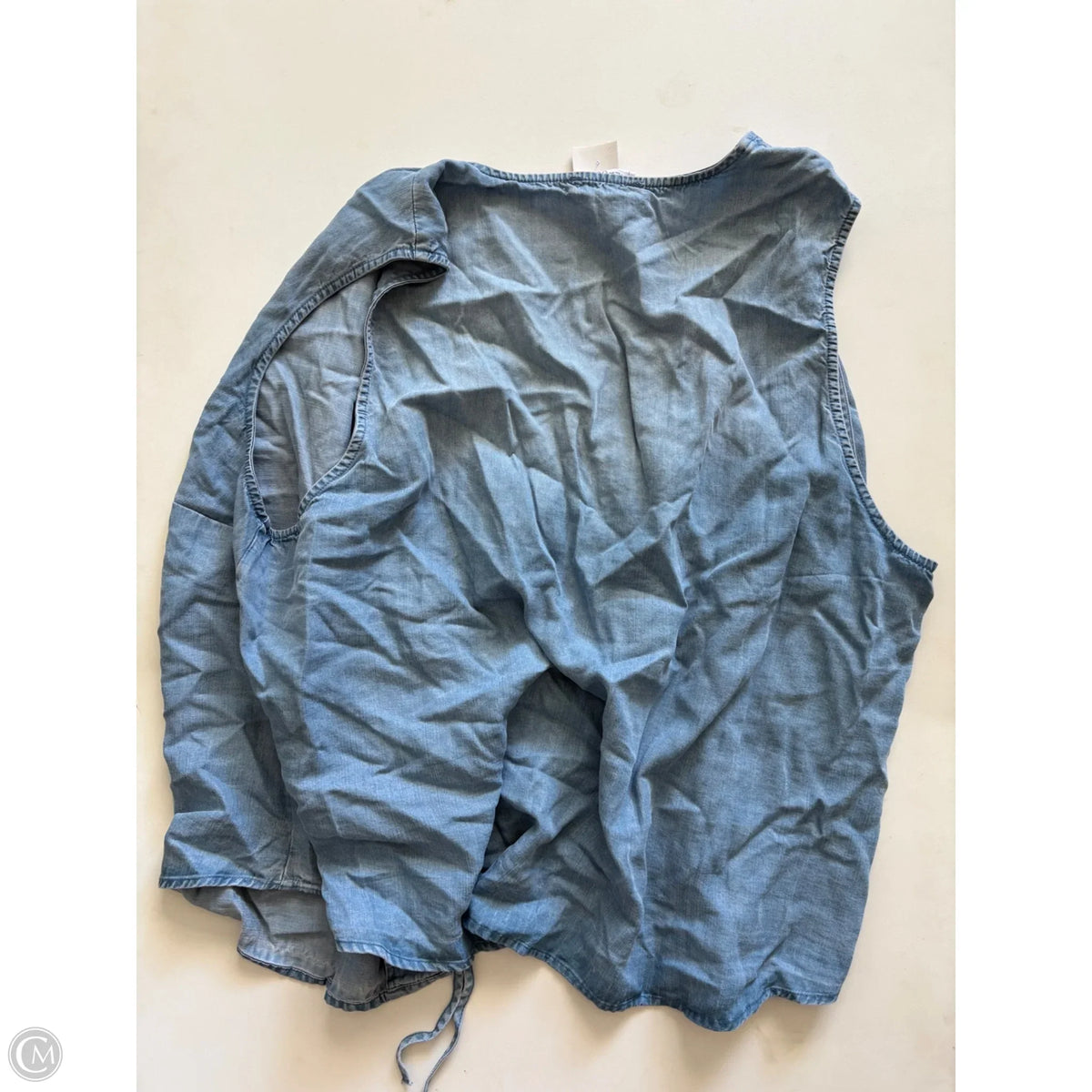 Top Sleeveless By Republic In Blue, Size: 3x