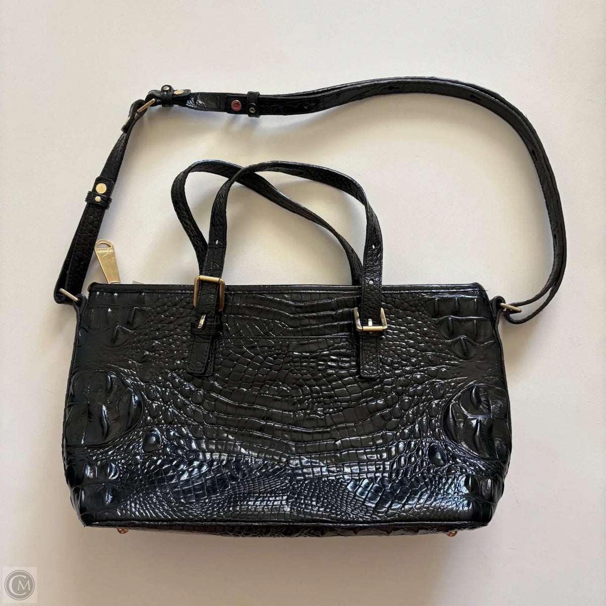 Handbag Designer By Brahmin, Size: Medium