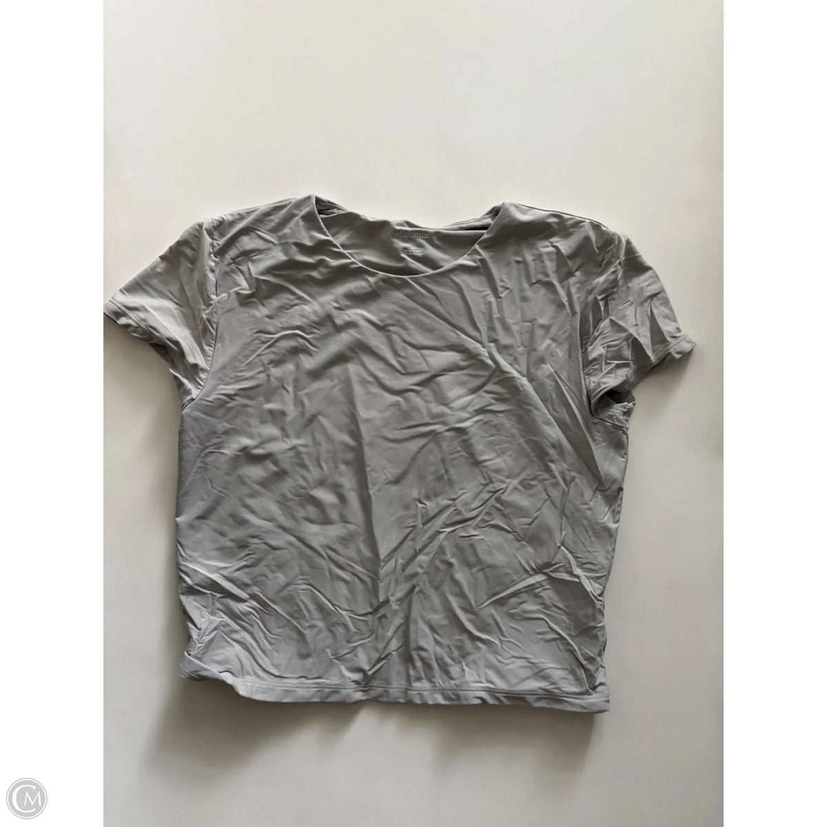 Top Short Sleeve By Wild Fable In Grey, Size: L
