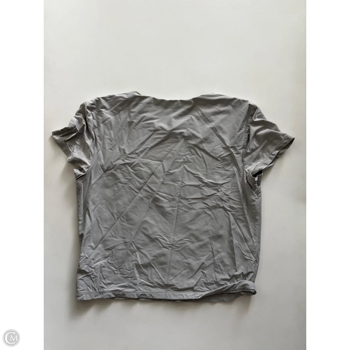 Top Short Sleeve By Wild Fable In Grey, Size: L