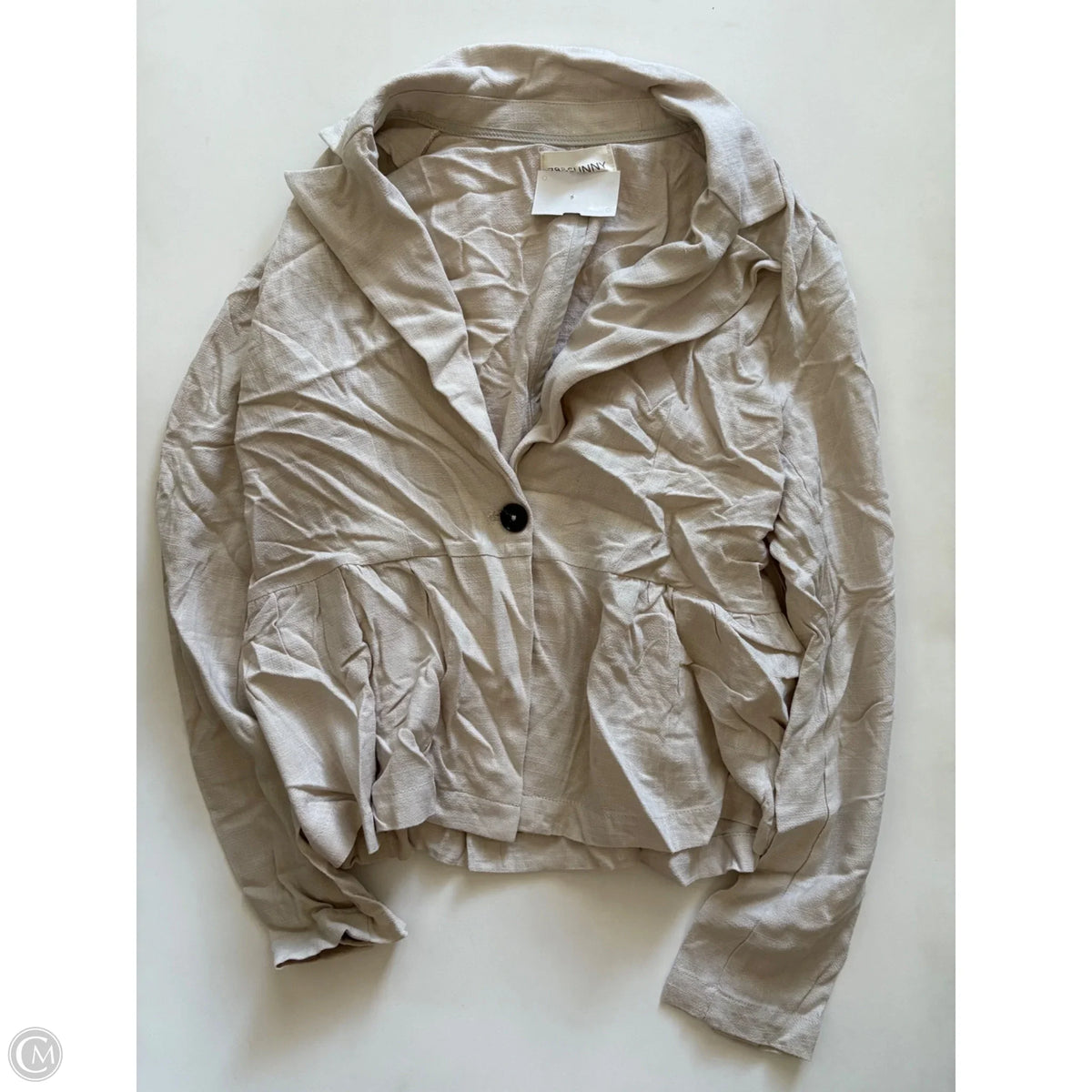 Blazer By Sunny In Cream, Size: M