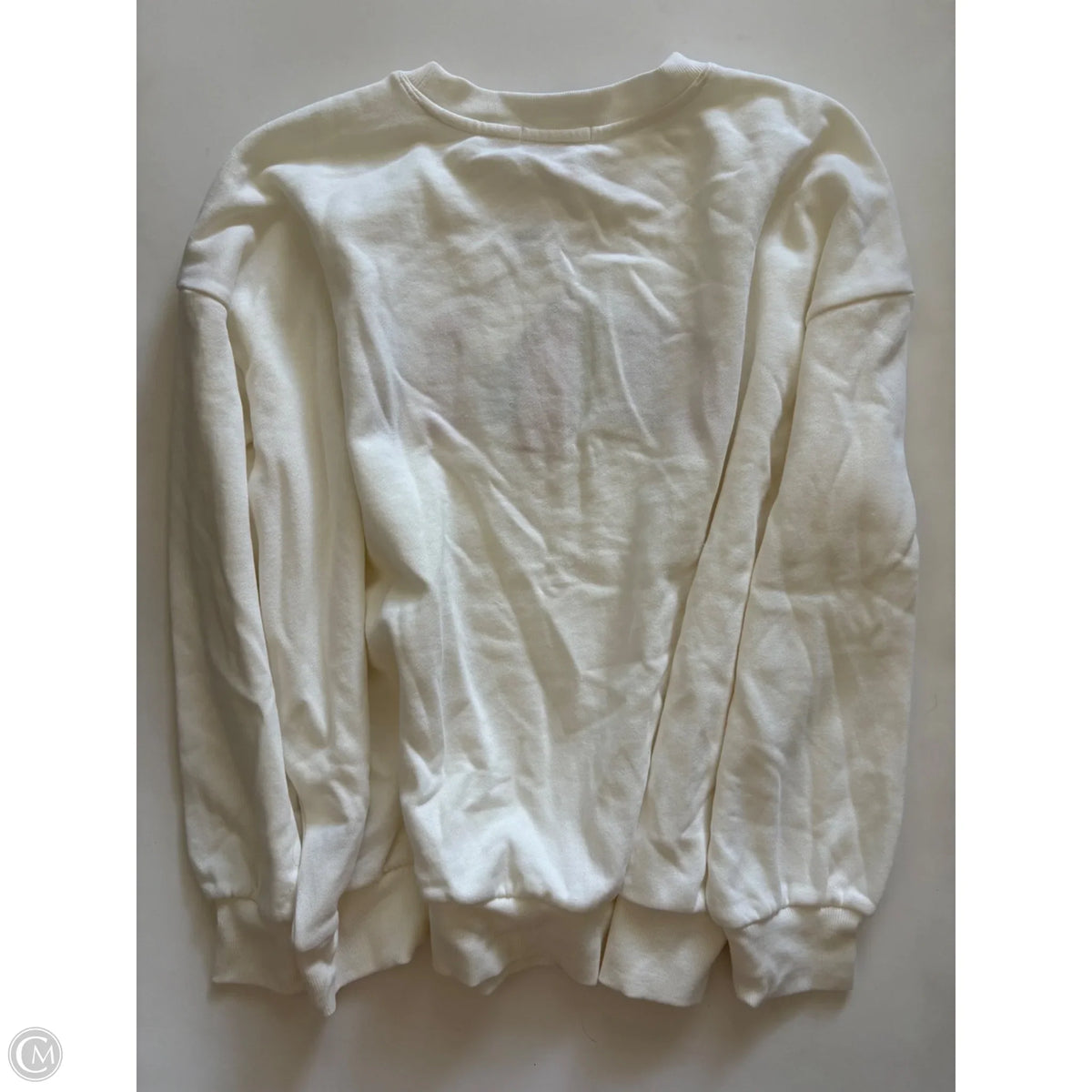 Sweatshirt Crewneck By Z Supply In White, Size: M