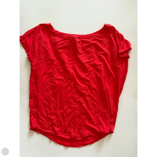 Top Short Sleeve By Sunny In Orange, Size: M