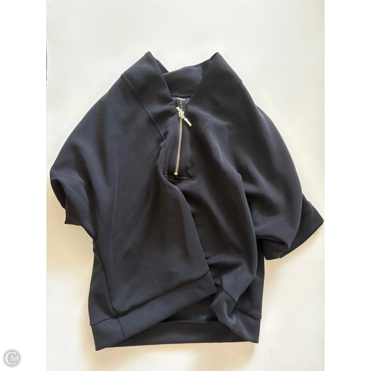 Sweatshirt Collar By intervl In Black, Size: M