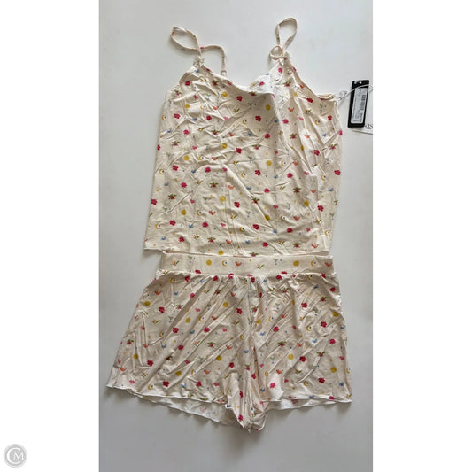 Pajamas 2pc By Cmc In Cream, Size: M