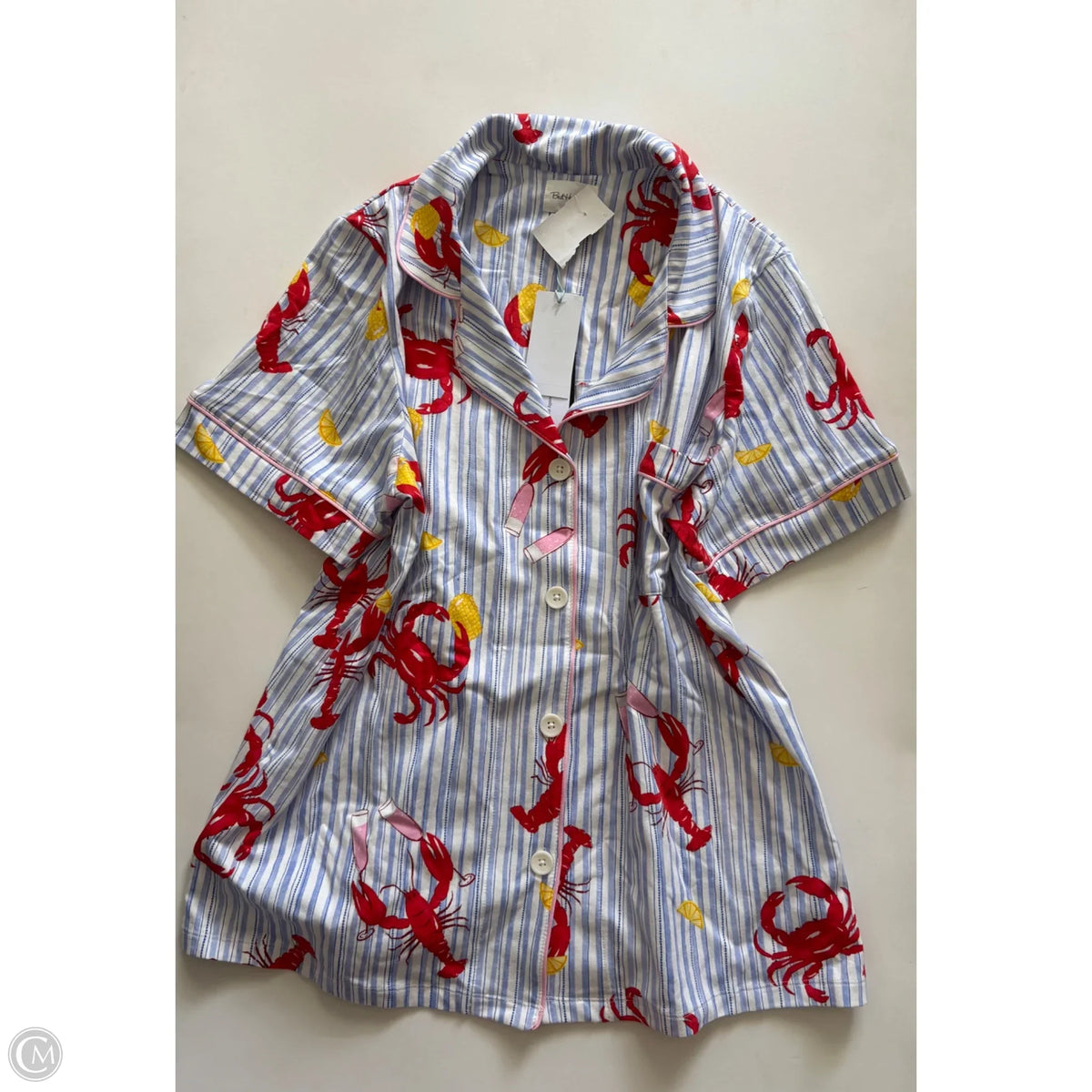 Pajamas 2pc By Cmc In Striped Pattern, Size: M