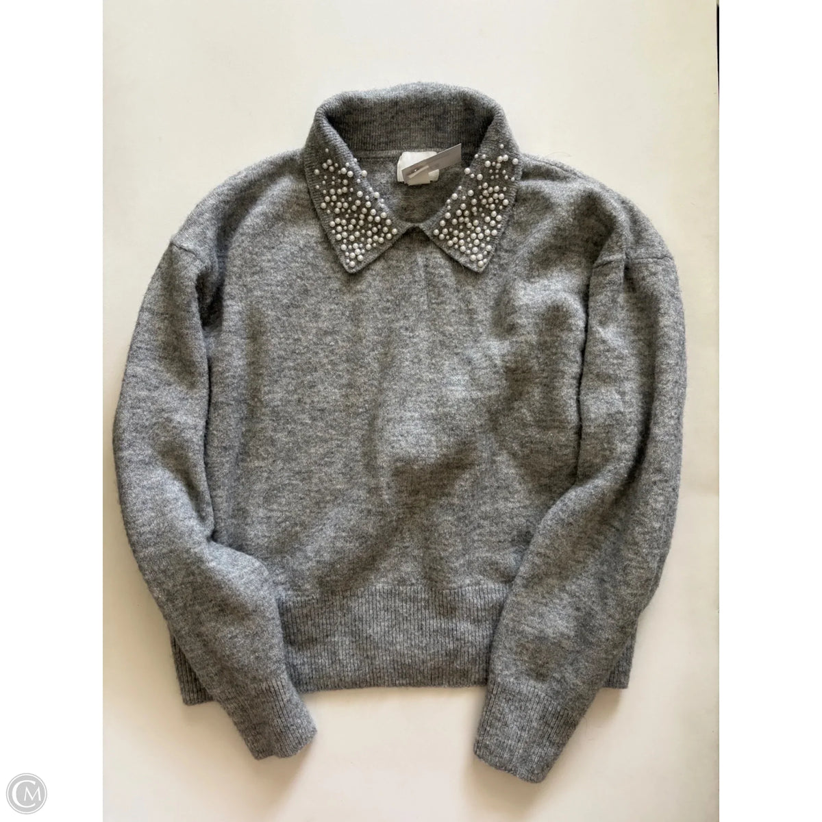 Sweater By H&m In Grey, Size: M