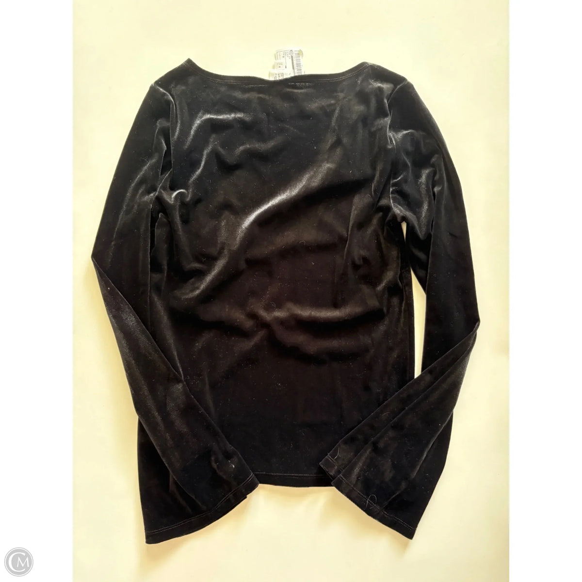 Top Long Sleeve By Gap In Black, Size: M
